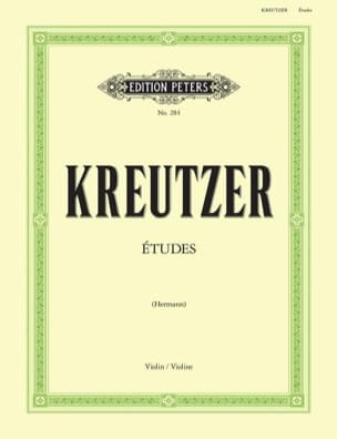 42 Etudes - Violon Rodolphe Kreutzer Partition Violon