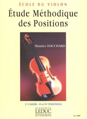 Etude des Positions Volume 2 Maurice Hauchard Partition Violon