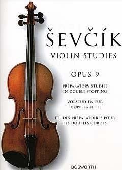 Etudes Opus 9 - Violon SEVCIK Partition Violon