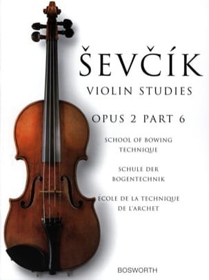 Etudes Opus 2 / Partie 6 - Violon SEVCIK Partition Violon