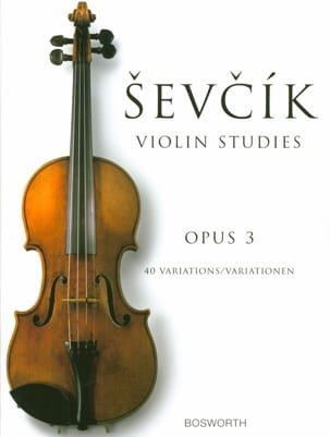 Etudes Opus 3 - Violon SEVCIK Partition Violon