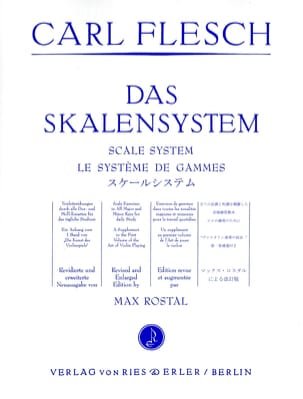 Le Système de Gammes - Violon Carl Flesch Partition Violon