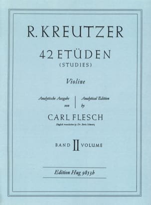 42 Etudes Volume 2 Rodolphe Kreutzer Partition Violon