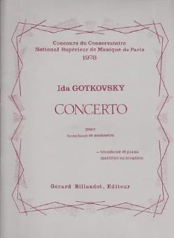 Concerto Ida Gotkovsky Partition Trombone