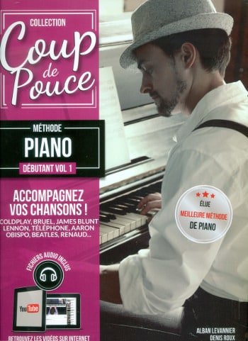 Méthode Piano Débutant Volume 1 COUP DE POUCE Partition Piano