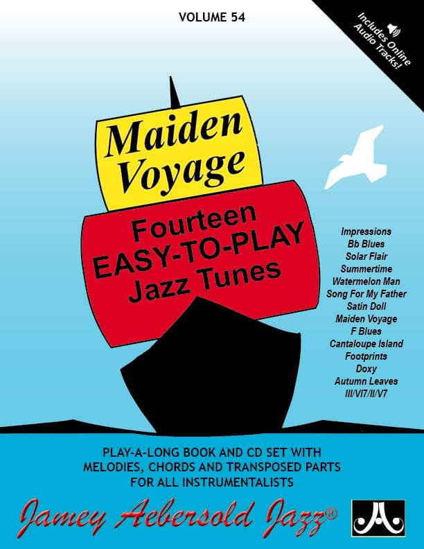 Volume 54 - Maiden Voyage METHODE AEBERSOLD Partition Jazz