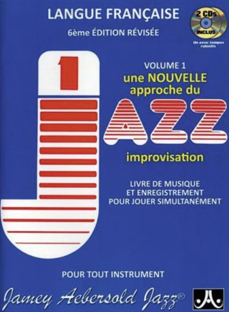 Volume 1 - Nouvelle Approche du Jazz Improvisation - METHODE AEBERSOLD