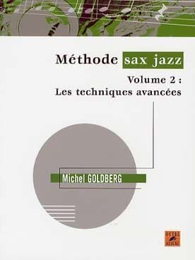 Méthode Sax Jazz volume 2 Michel Goldberg Partition Saxophone